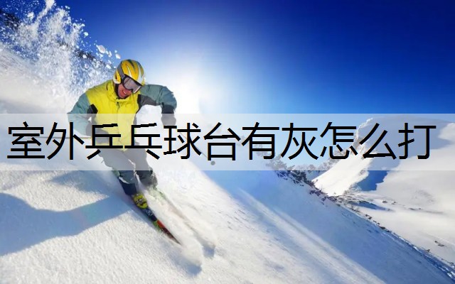 室外乒乓球台有灰怎么打