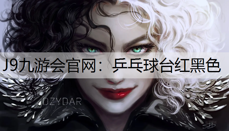 乒乓球台红黑色